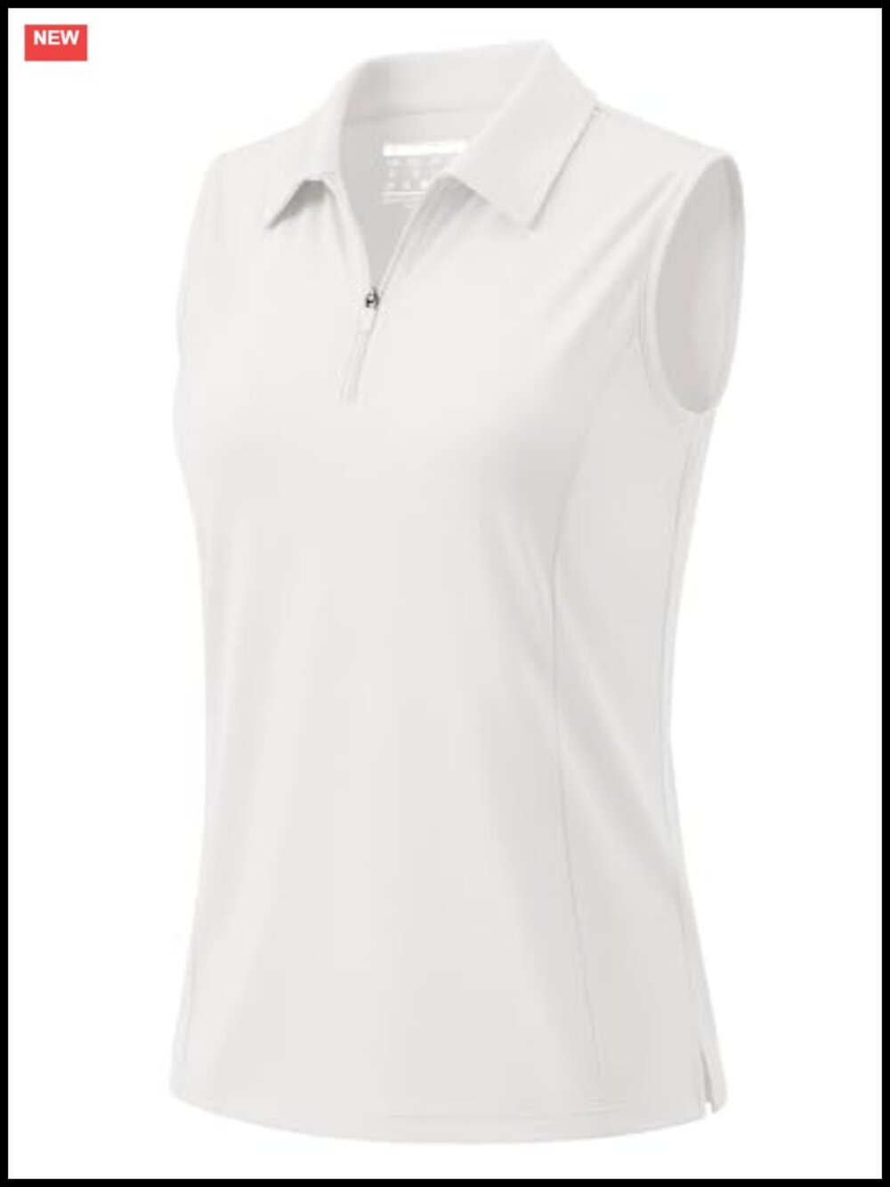 Sleeveless Golf Polo Tank Top UPF 50+ Quick-Dry 4-Way Stretch Athletic